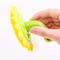 Baby shower head massage brush flower shape baby bath silicone brush
